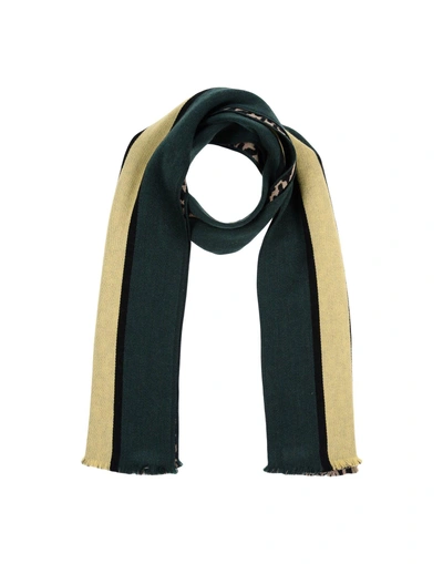 Palm Angels Oblong Scarves In Green