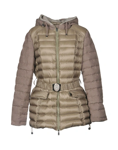 Diego M Down Jacket In Khaki