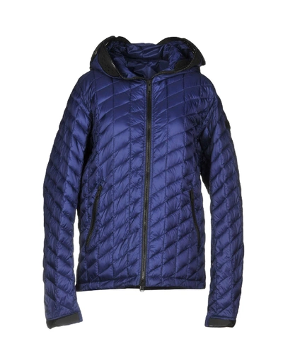 Ai Riders On The Storm Synthetic Down Jackets In Bright Blue