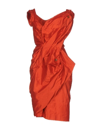 Vivienne Westwood Knee-length Dresses In Red