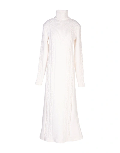 Diesel Black Gold Long Dresses In White