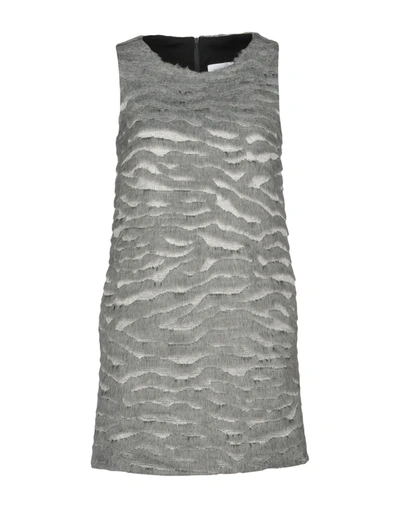 Si-jay Short Dress In Grey