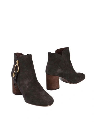 See By Chloé Ankle Boots In Negro