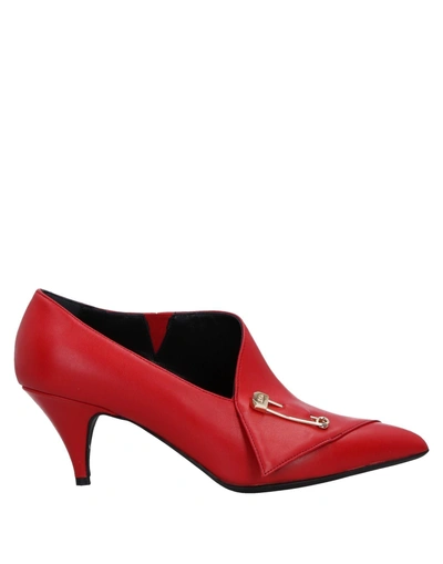 John Galliano Ankle Boot In Red