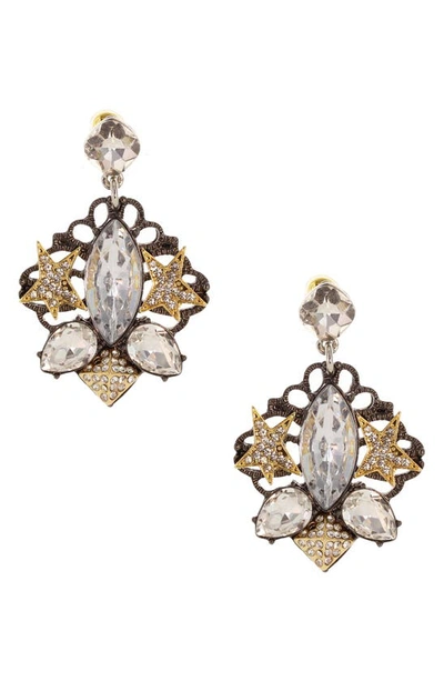 Olivia Welles Starry Night Drop Earrings In Gold