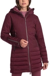 Lole Faith Waterproof 650-fill Power Down Jacket In P708- Plum