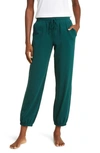 Honeydew Intimates Mantra Organic Cotton Drawstring Joggers In Thyme