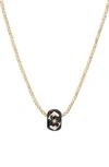 Adina Reyter Diamond Zodiac Pendant Necklace In Yellow Gold 2