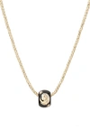 Adina Reyter Diamond Zodiac Pendant Necklace In Yellow Gold 7