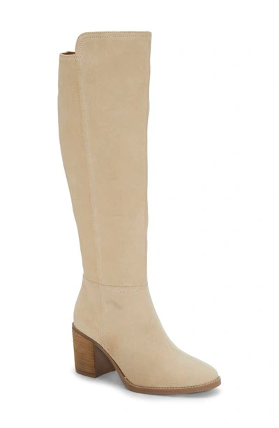 Lucky Brand Bonnay Knee High Boot In Wood Ash
