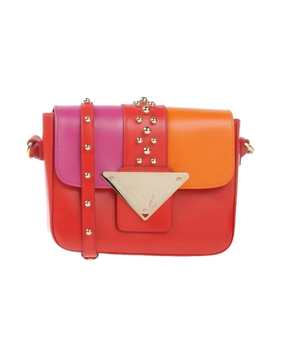 Sara Battaglia Handbags In Red