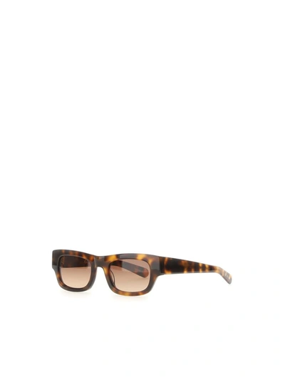 Flatlist Sunglasses In Tortoise / Brown Gradient Lens