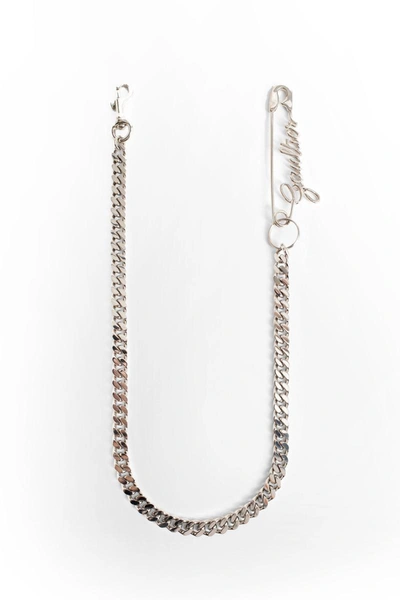 Jean Paul Gaultier Necklaces In Silver