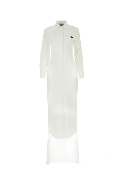 Prada Dress In White