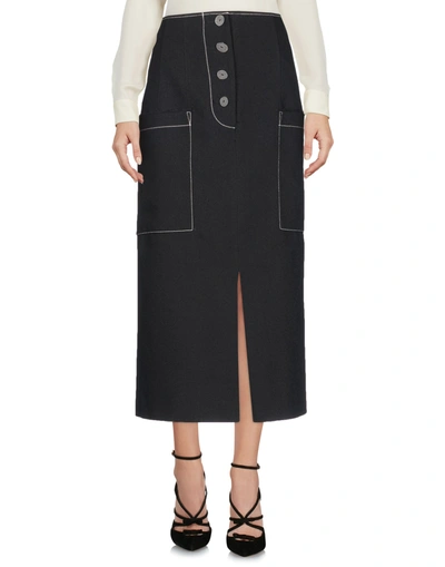 Rejina Pyo Midi Skirts In Black
