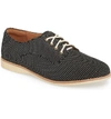 Rollie Derby Oxford In Black Dream Leather