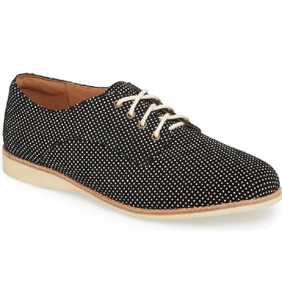 Rollie Derby Oxford In Black Dream Leather