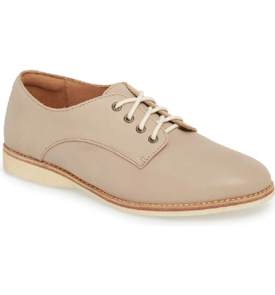 Rollie Derby Oxford In Stone Leather