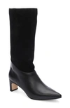 Sanctuary Praise Pointed Toe Boot In Black