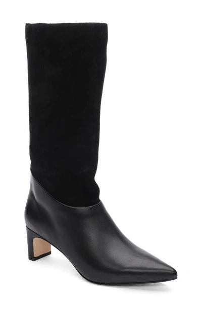 Sanctuary Praise Pointed Toe Boot In Black