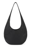 We-ar4 The H Leather Hobo Bag In Black