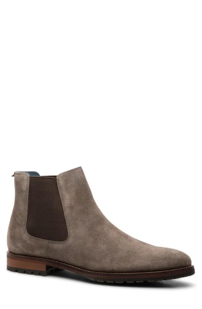 Blake Mckay Davidson Water Repellent Chelsea Boot In Taupe Suede