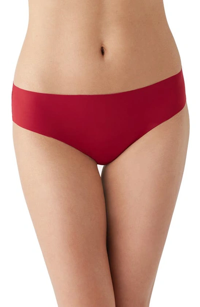 B.tempt'd By Wacoal B.bare Cheeky Panties In Haute Red