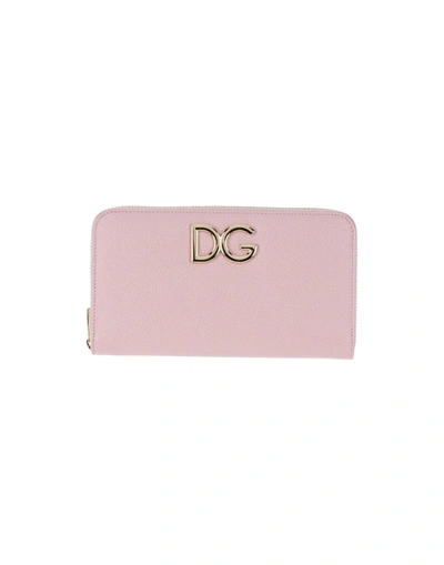 Dolce & Gabbana Wallets In Pink