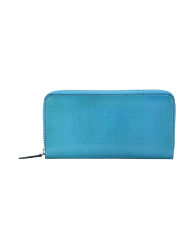 Il Bussetto Wallet In Turquoise