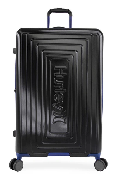 Hurley Suki 29" Hardshell Spinner Suitcase In Black