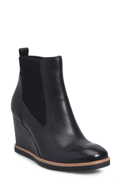 Söfft Monica Wedge Chelsea Boot In Black