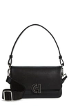 Cole Haan Mini Leather Shoulder Bag In New Black