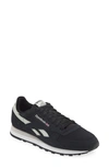 Reebok Classic Leather Sneaker In Black