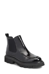 Söfft Samira Platform Chelsea Boot In Black Patent