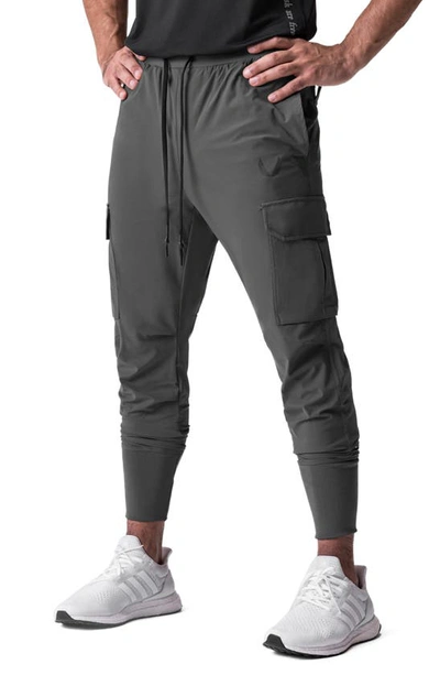 Asrv Tetra-light Cargo Joggers In Raven