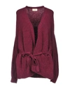 American Vintage Cardigan In Garnet