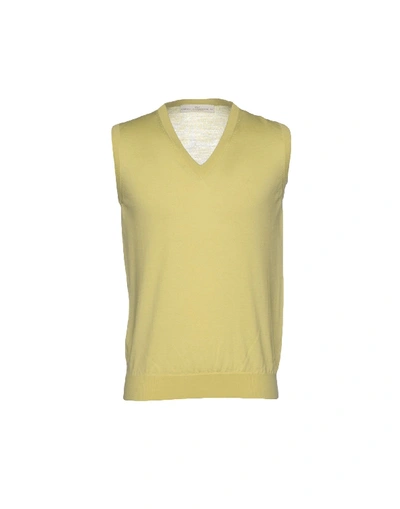 Daniele Alessandrini Sleeveless Sweater In Green