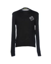 Versace Jeans Sweaters In Black