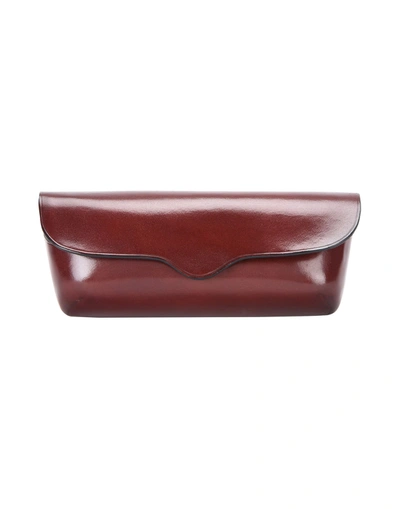 Il Bussetto Glasses Cases In Maroon