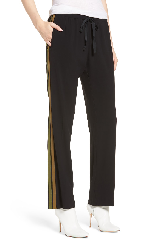 side stripe jogger pants
