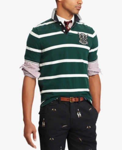 Polo Ralph Lauren Men's Classic Fit Cotton Polo In College Green Multi