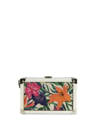 Sam Edelman Shayna Floral Convertible Clutch In Pink Multi