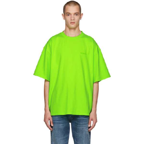 neon green balenciaga shirt