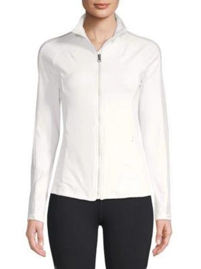 Electric Yoga Poison Dots Jacket In White