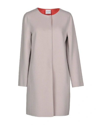 Armani Collezioni Coat In Light Grey