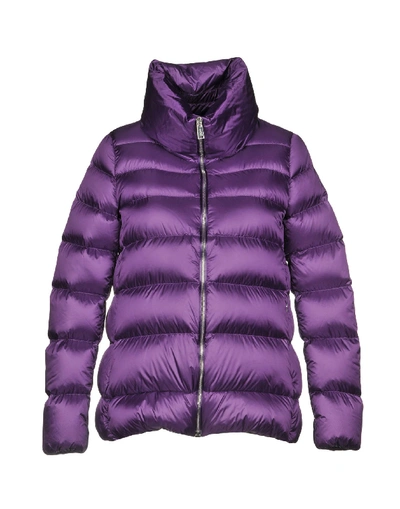 Add Down Jacket In Mauve