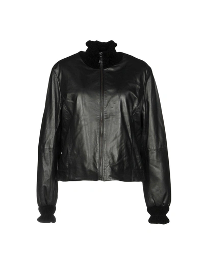 Armani Jeans Jackets In Black