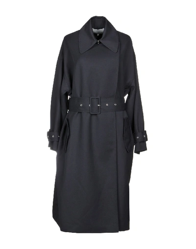 3.1 Phillip Lim / フィリップ リム Double Breasted Pea Coat In Dark Blue