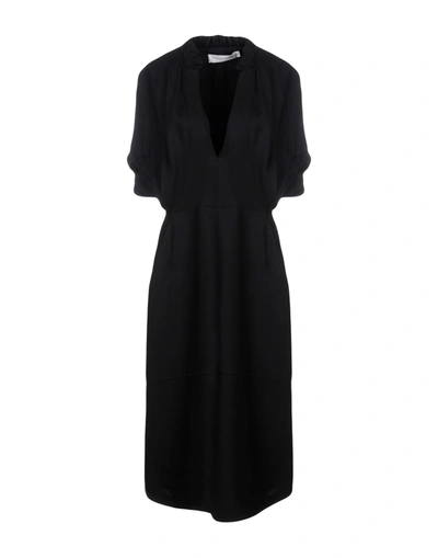 Victoria Beckham Knee-length Dresses In Black