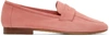 Mansur Gavriel Pink Suede Classic Loafers